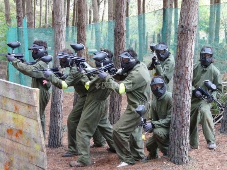Paintball para despedidas de soltero Paintball para despedidas de soltero